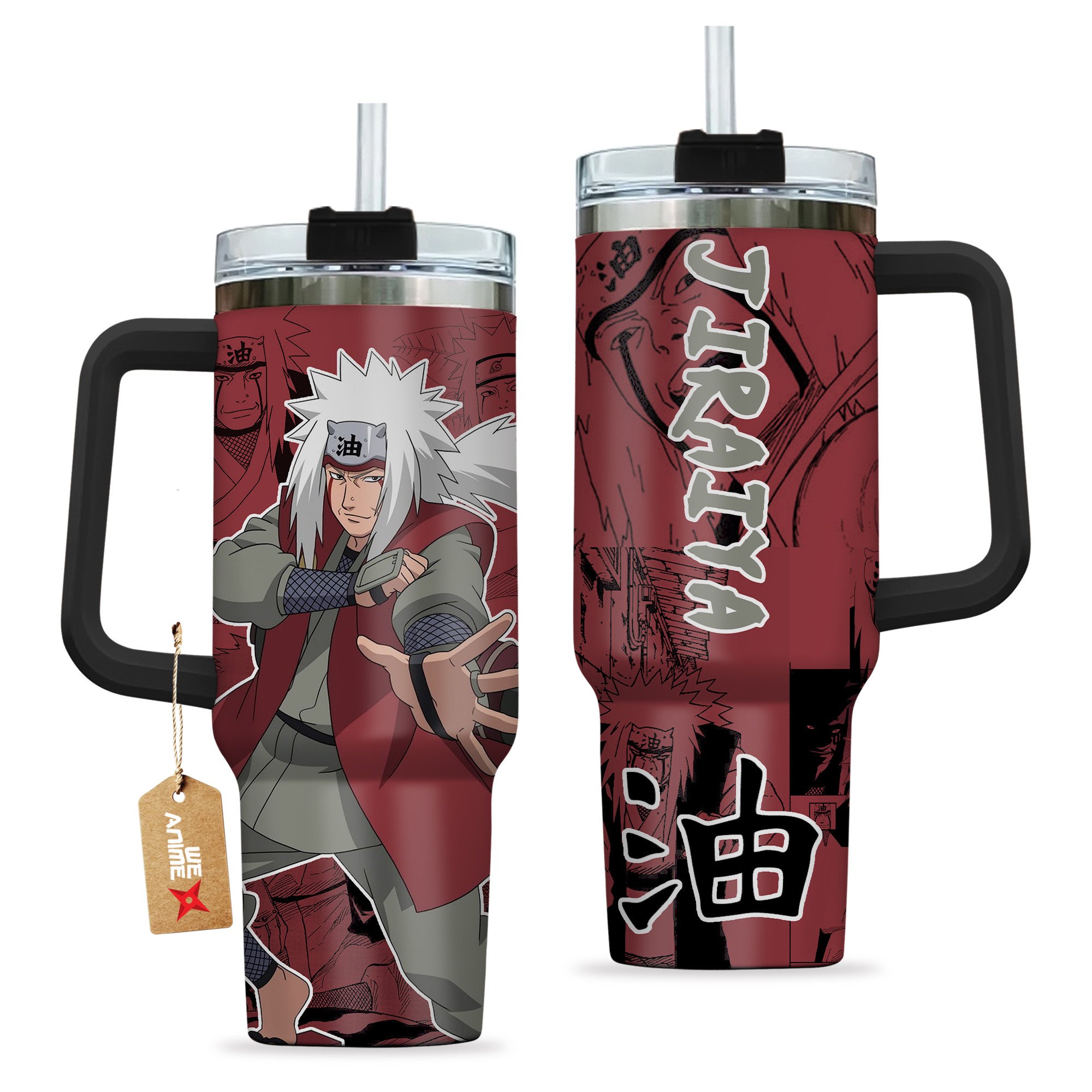 Jiraiya Naruto Anime Custom Stanley Cup 40 oz 30 oz Tumbler With HandleTVC2301203