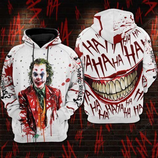 Joaquin Phoenix Joker 3D All Over Print Hoodie, Zip Hoodie