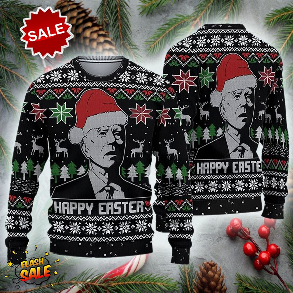 Joe Biden Ugly Christmas Sweater, Funny Joe Biden Christmas Shirt