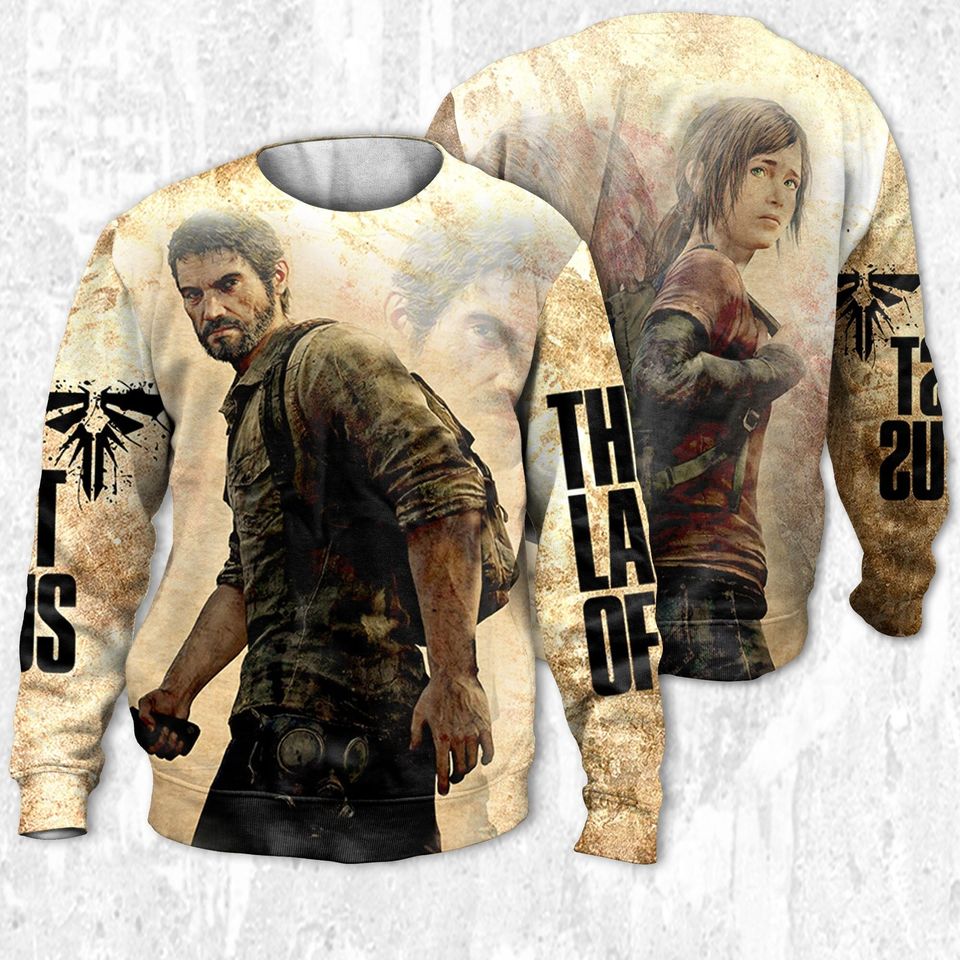 Joel Ellie The Las Of Us.Trending 3D Sweater