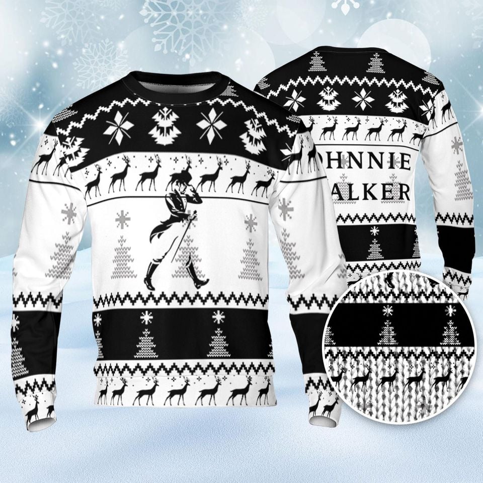 Johnnie Walker Christmas Ugly Sweater