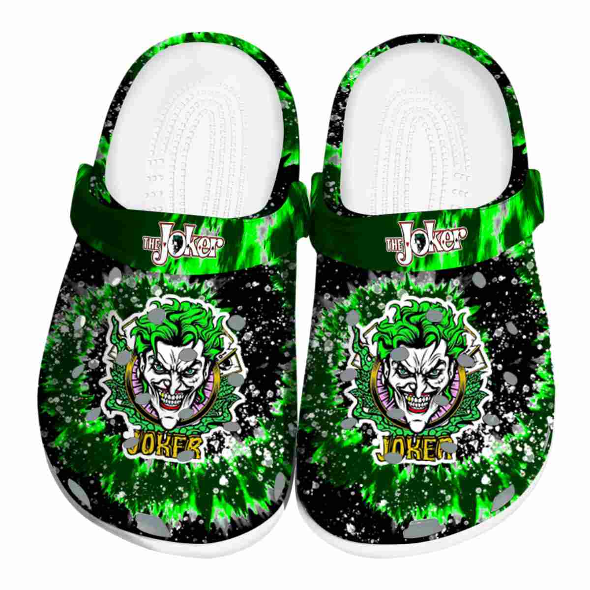 Joker Movie Crocs Crocband Clogs Shoes Comfortable For Men Women and Kids