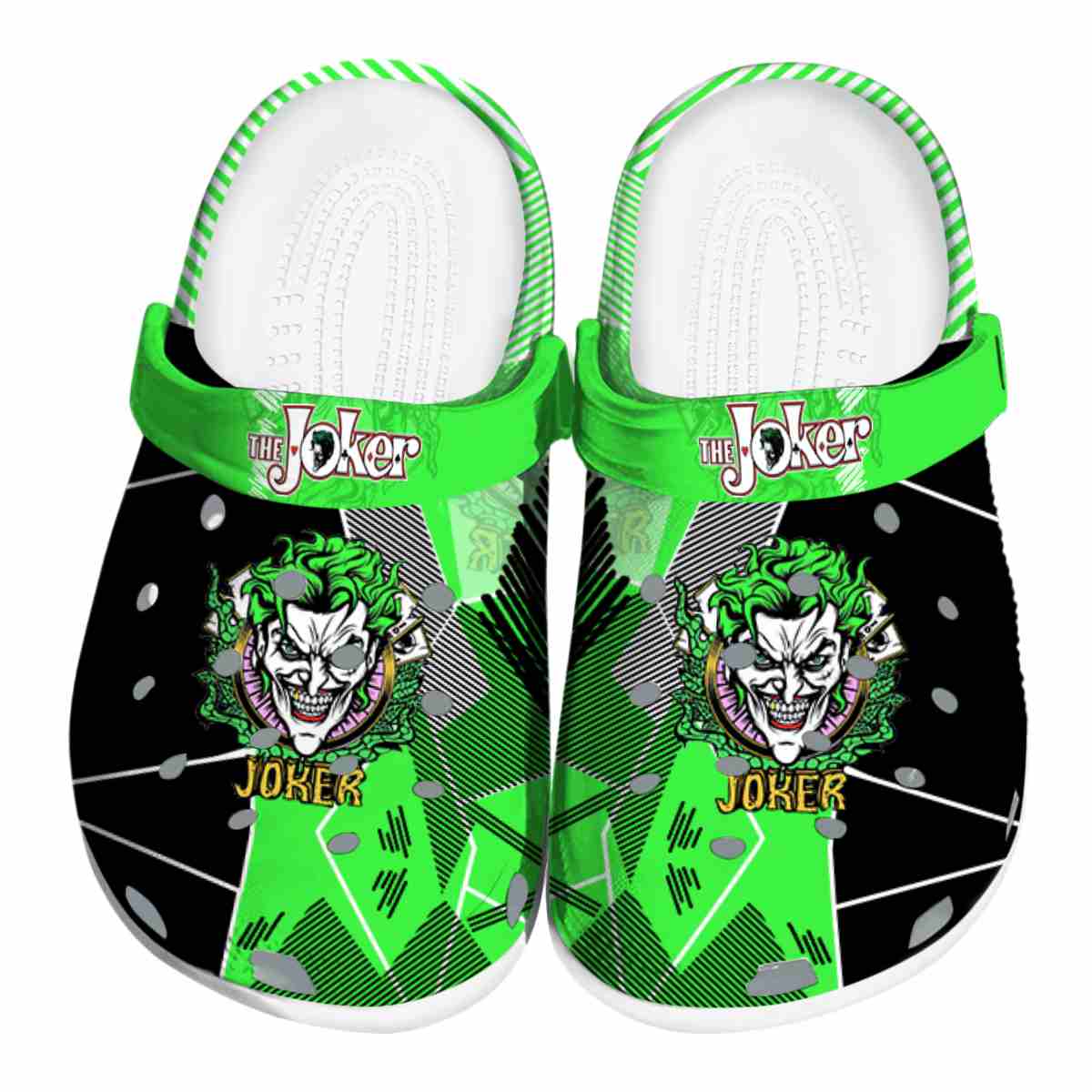 Joker Movie Crocs Crocband Clogs Shoes Comfortable For Men Women and Kids