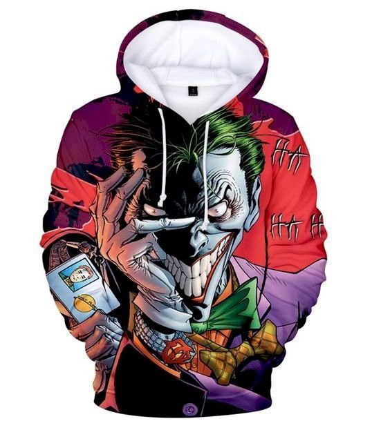 Joker Suicide Squad 3D All Over Print Hoodie, Zip Hoodie