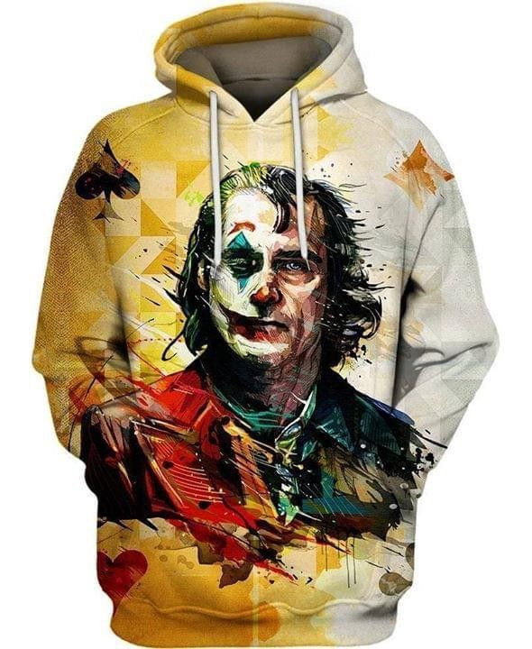 Joker Tragedy Comedy Dc Comic 3D All Over Print Hoodie, Zip Hoodie