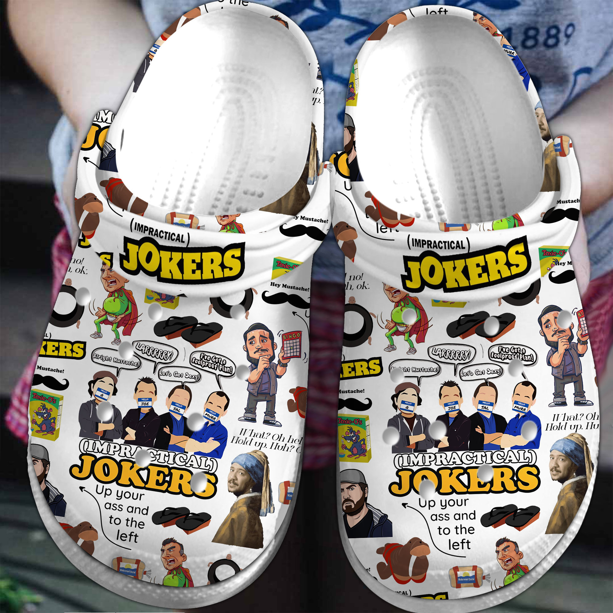 Jokers Movie Crocs Crocband Clogs Shoes Comfortable For Men Women and Kids