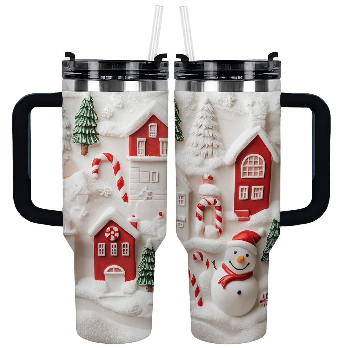Jolly Snowman Christmas Custom Stanley Cup 40 oz 30 oz Tumbler With HandleTVC2301487