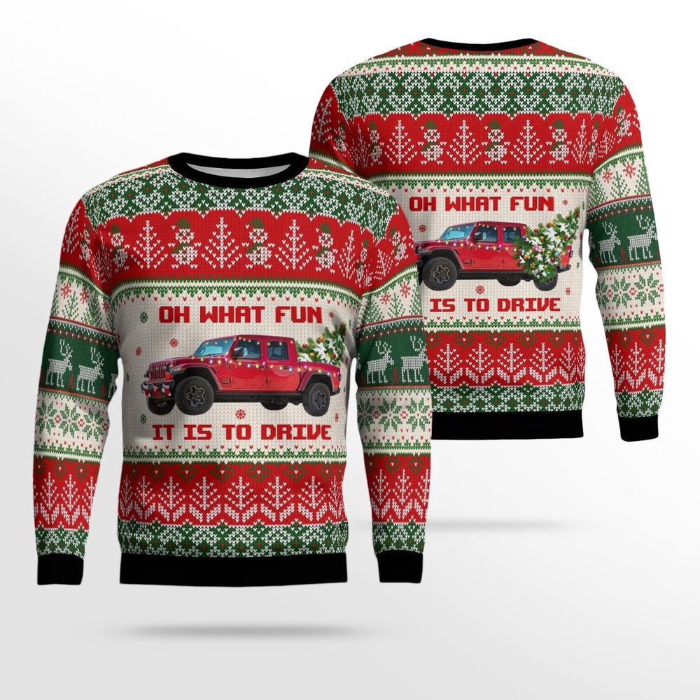 JP Gladiator Christmas AOP Ugly Sweater Xmas Unisex Sweater Christmas Gifts For Men Women