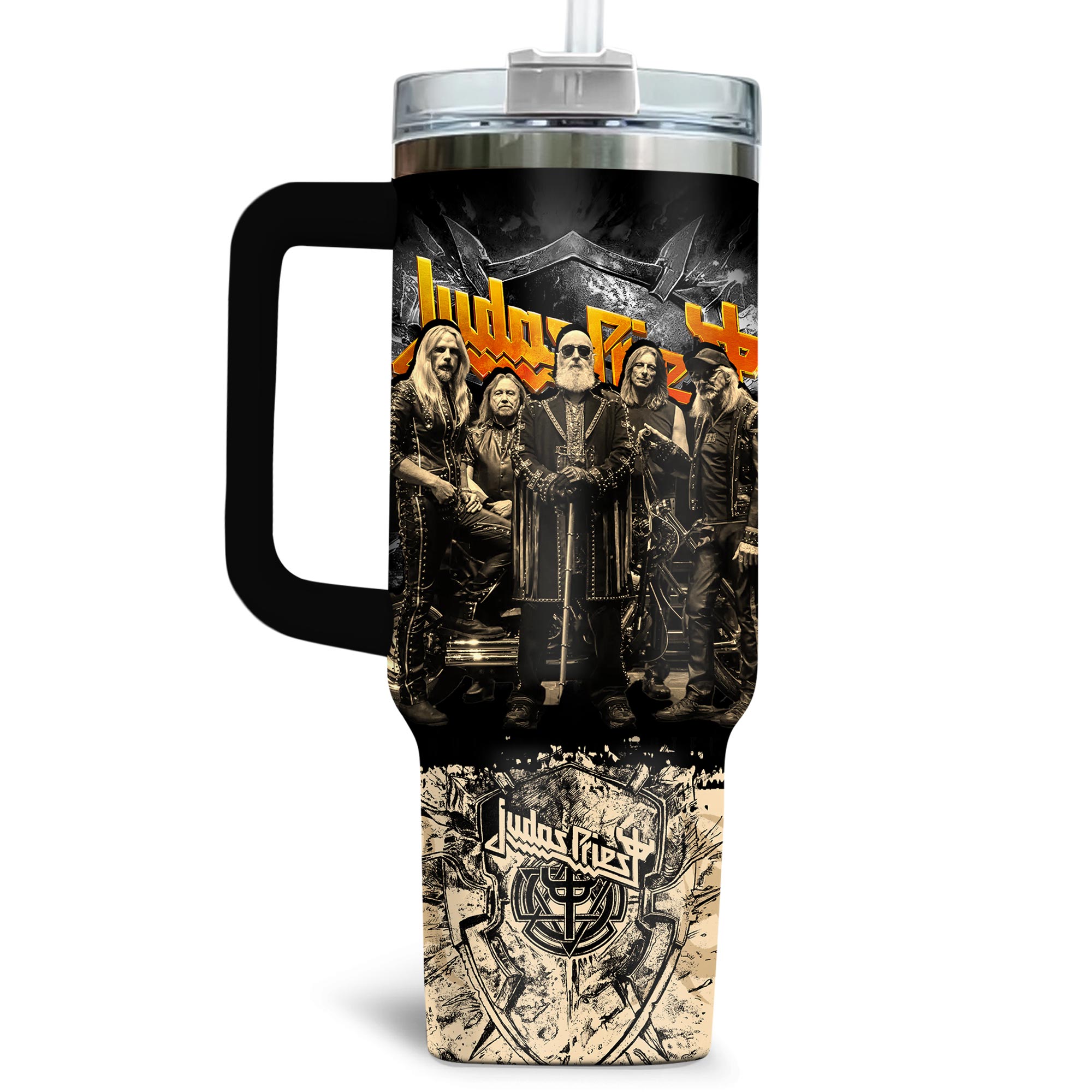 Judas Priest Music Custom Stanley Cup 40 oz 30 oz Tumbler With HandleTVC2301176 - Image 2