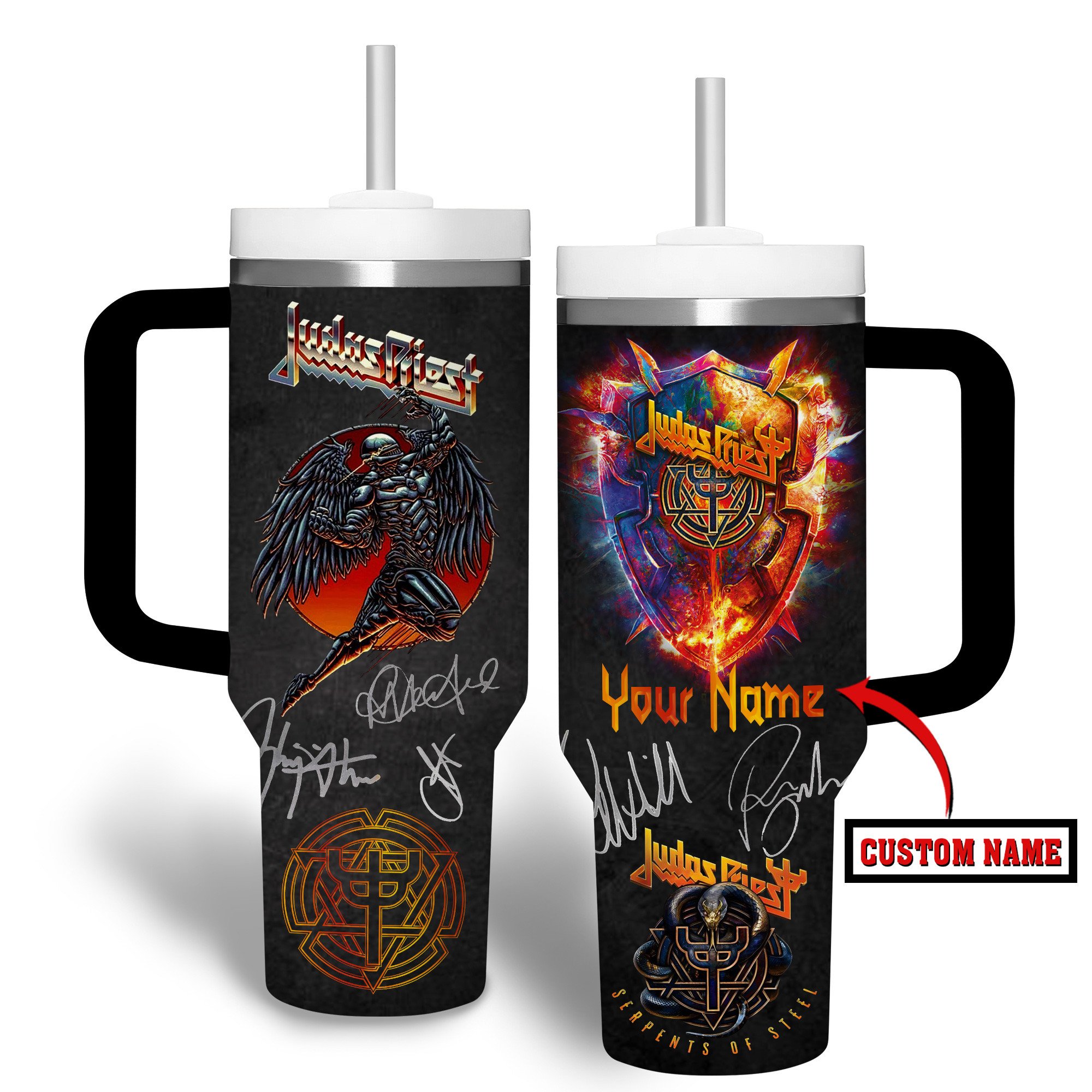 Judas Priest Music Custom Stanley Cup 40 oz 30 oz Tumbler With HandleTVC2301278