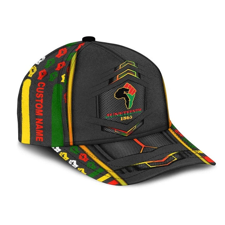 Juneteenth 1865 Classic Cap 3D All Over Prints For African American, Juneteenth Cap Trucker Hats Custom Hats Gifts For Men & Women