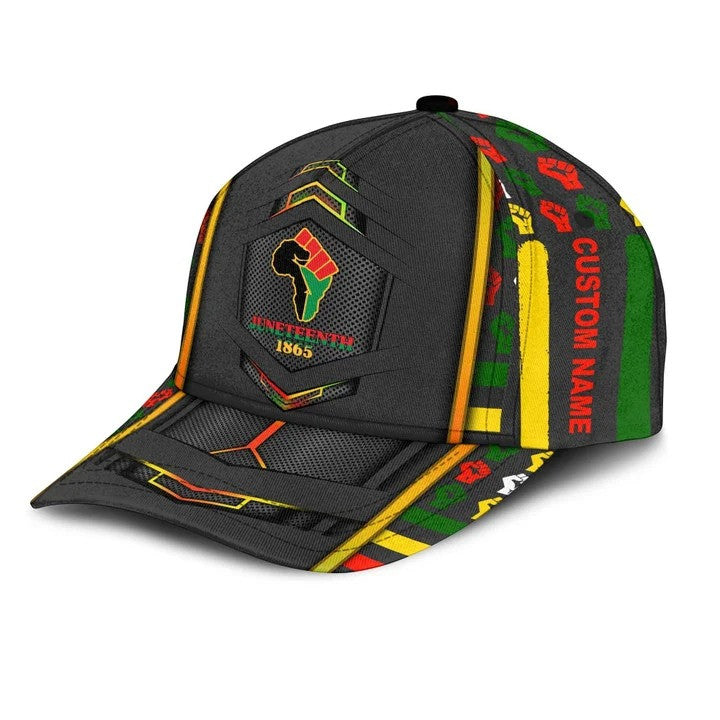 Juneteenth 1865 Classic Cap 3D All Over Prints For African American, Juneteenth Cap Trucker Hats Custom Hats Gifts For Men & Women