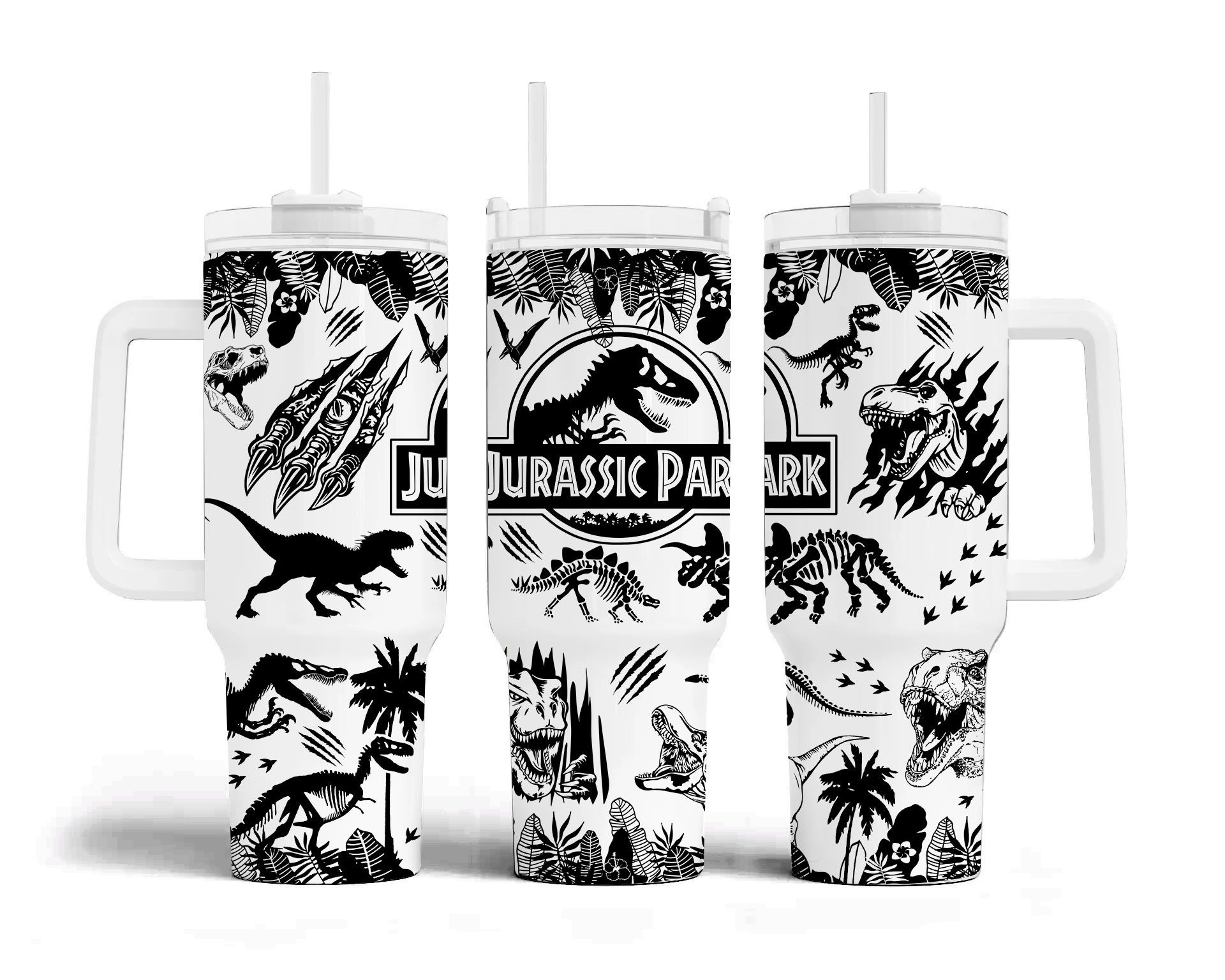 Jurassic Park Movies Custom Stanley Cup 40 oz 30 oz Tumbler With HandleTVC2301894