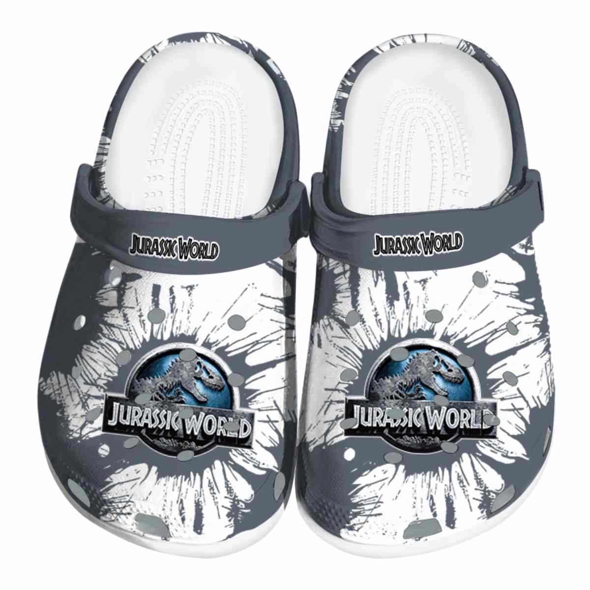 Jurassic World Game Crocs Crocband Clogs Shoes Comfortable For Men Women and Kids