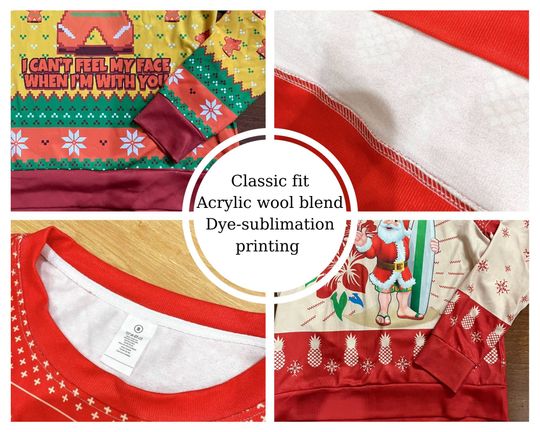 Just Here For The Cookies Christmas Ugly Sweater Gingerbread Sweatshirt - Image 19