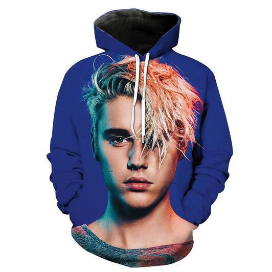 Justin Bieber 3D All Over Print Hoodie, Zip Hoodie