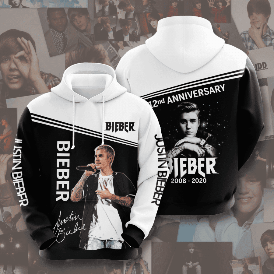 Justin Bieber 3D All Over Print Hoodie, Zip Hoodie