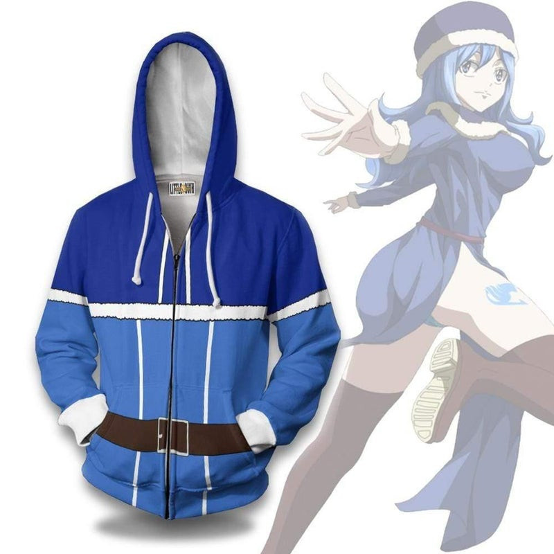 Juvia Lockser 3D All Over Print Hoodie, Zip Hoodie