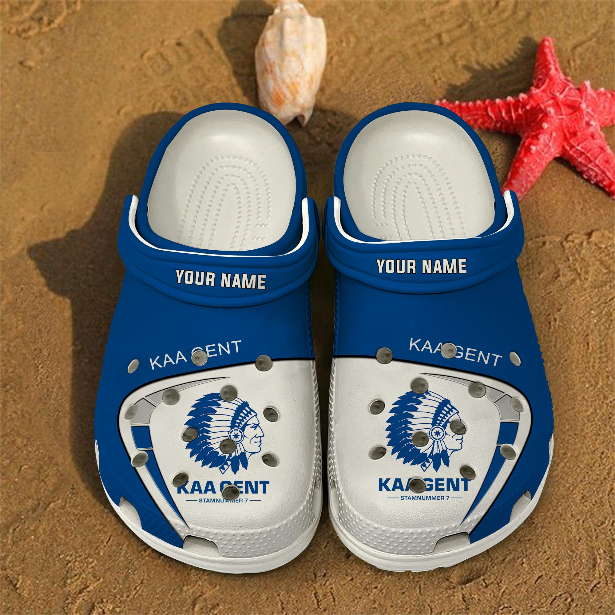 KAA Gent Football Crocs Crocband Clogs Shoes Comfortable For Men Women and Kids