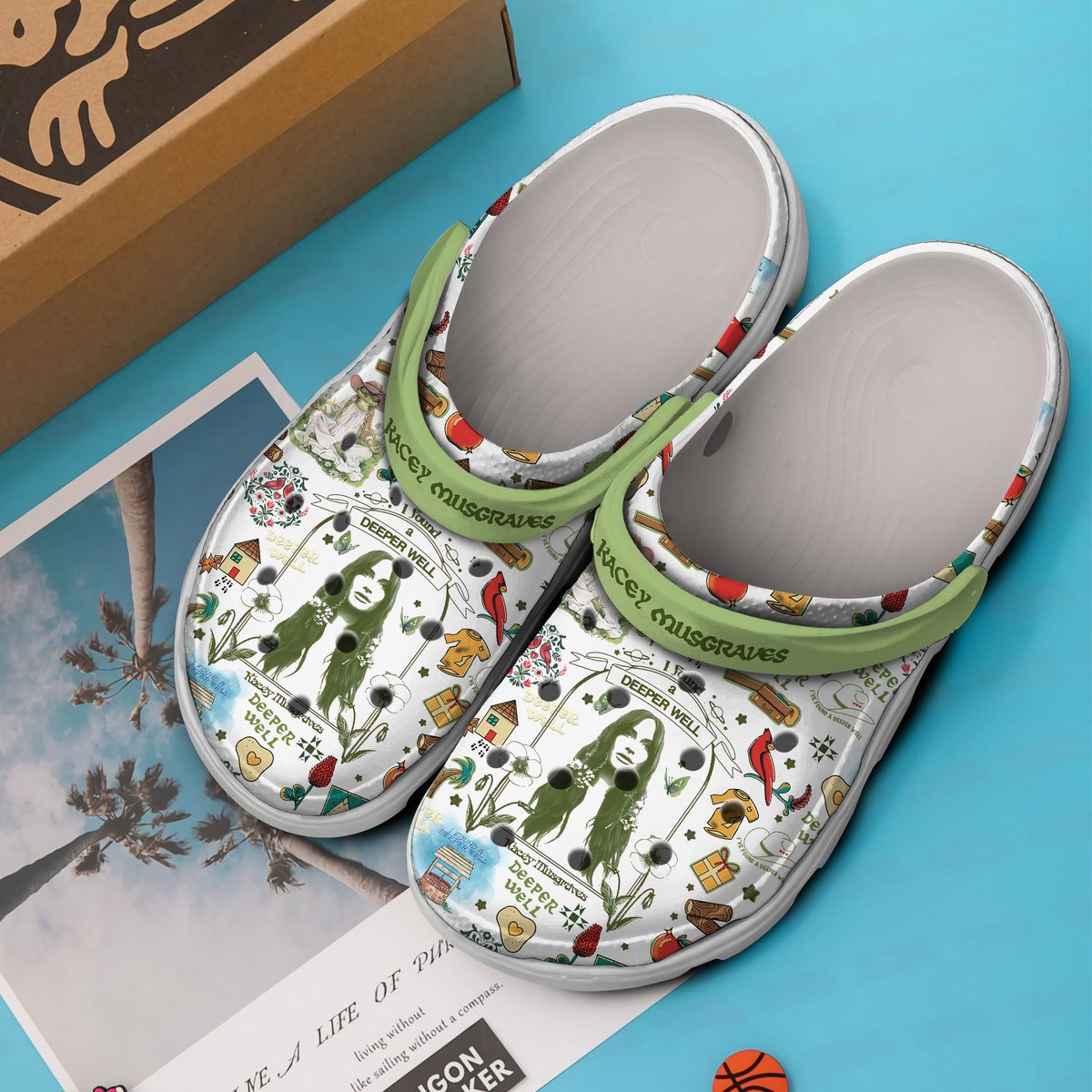 Kacey Musgraves Music Crocs Crocband Clogs Shoes Comfortable For Men Women and Kids - Image 3