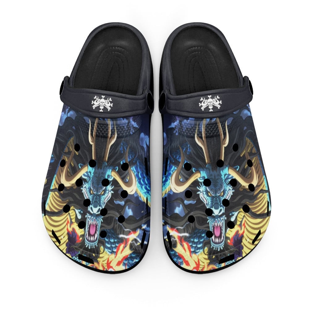 Kaido One Piece Anime Crocs Crocband Clogs Shoes Comfortable For Men Women and Kids