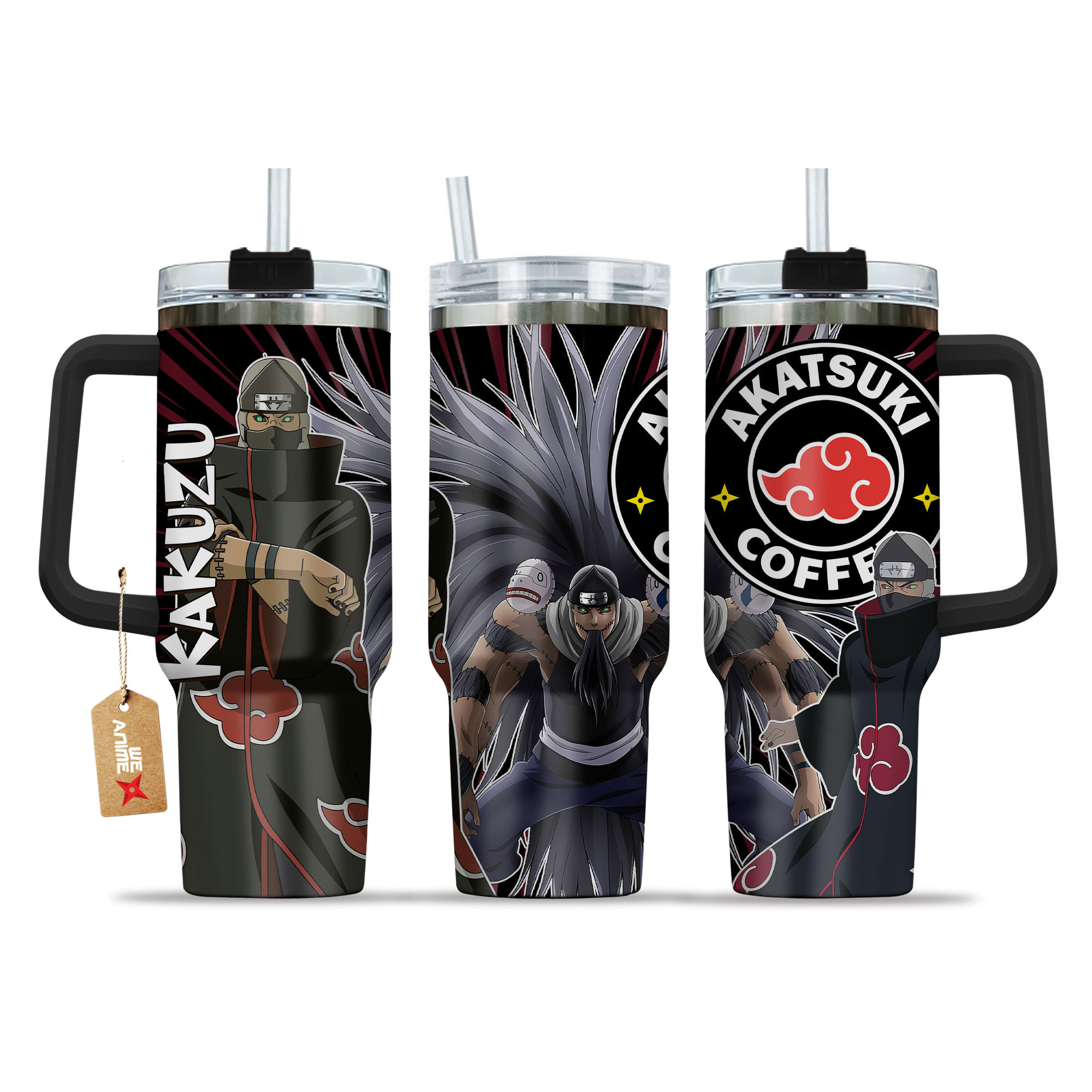 Kakuzu Naruto Anime Custom Stanley Cup 40 oz 30 oz Tumbler With HandleTVC2301150