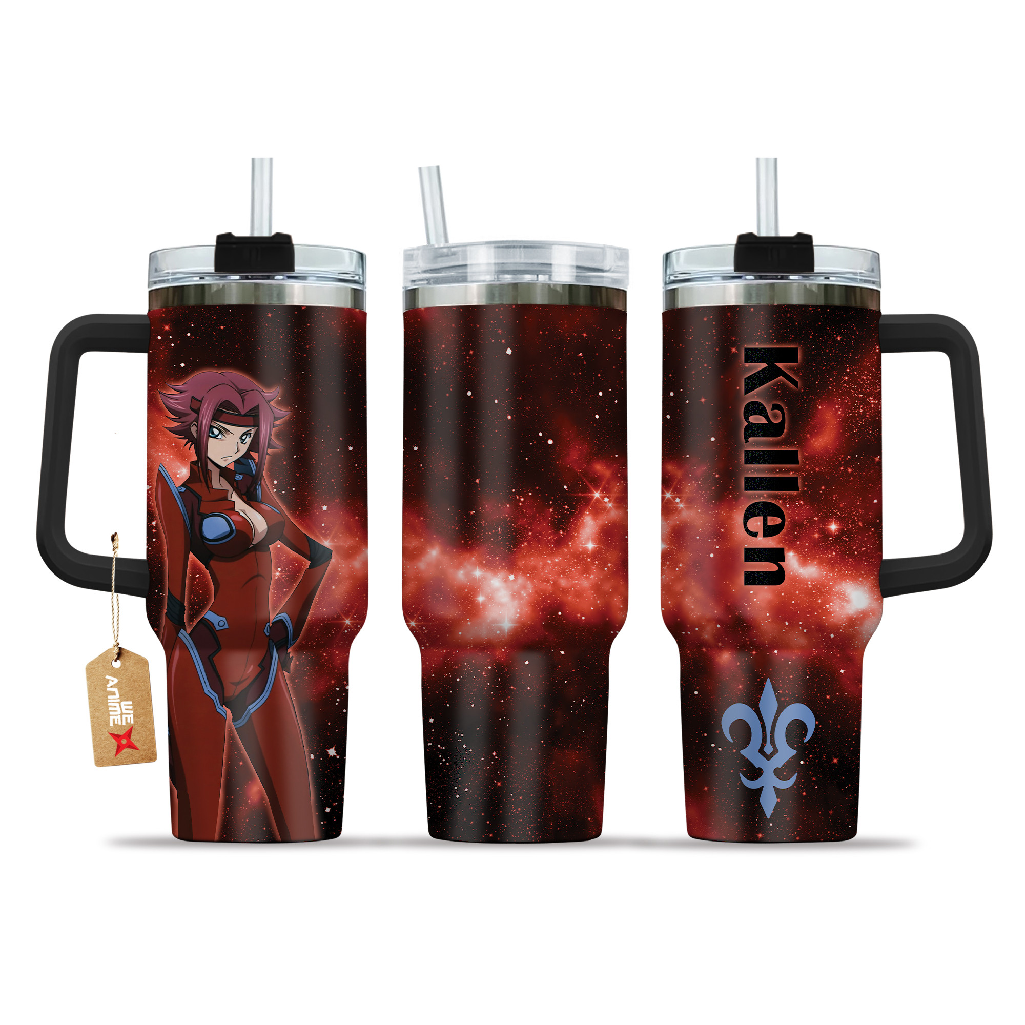 Kallen Stadtfeld Code Geass Anime Custom Stanley Cup 40 oz 30 oz Tumbler With HandleTVC2301211