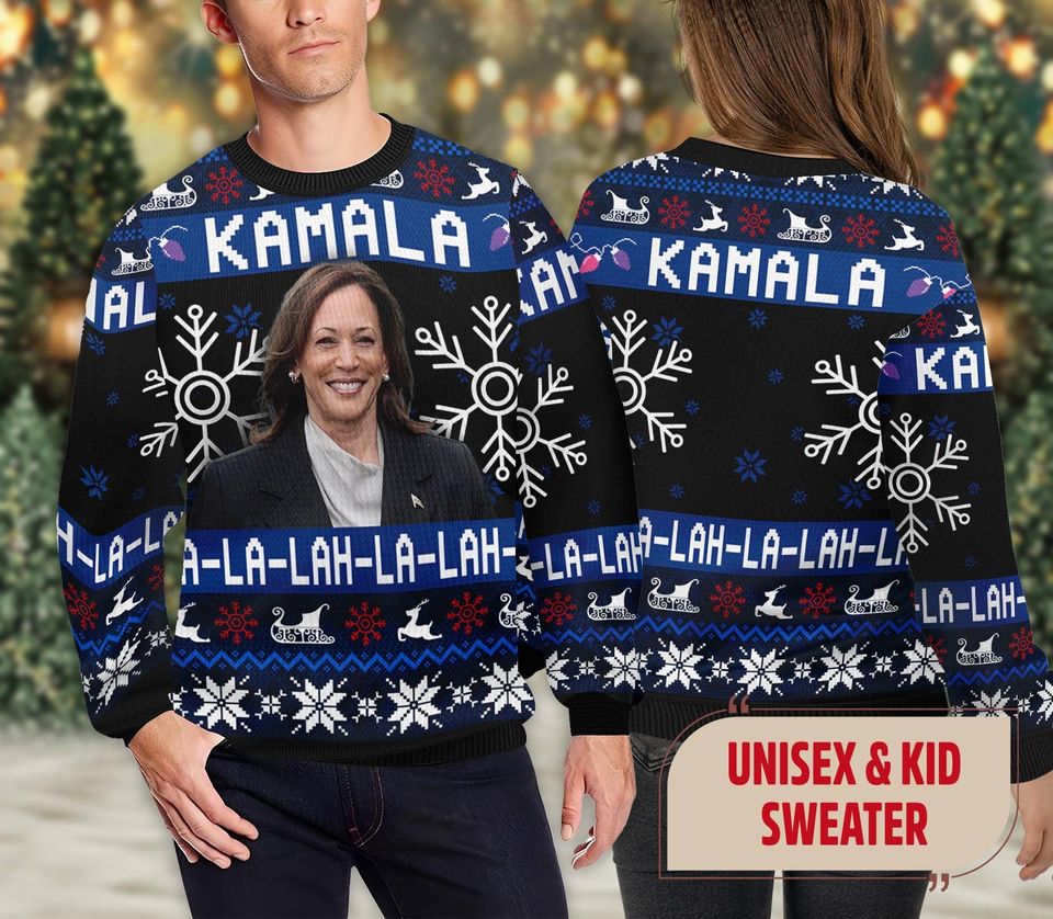 Kamala Christmas Ugly Sweater