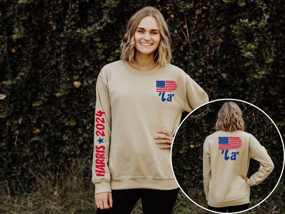 Kamala Harris Sweatshirt, Kamala 2024 President Sweatshirt