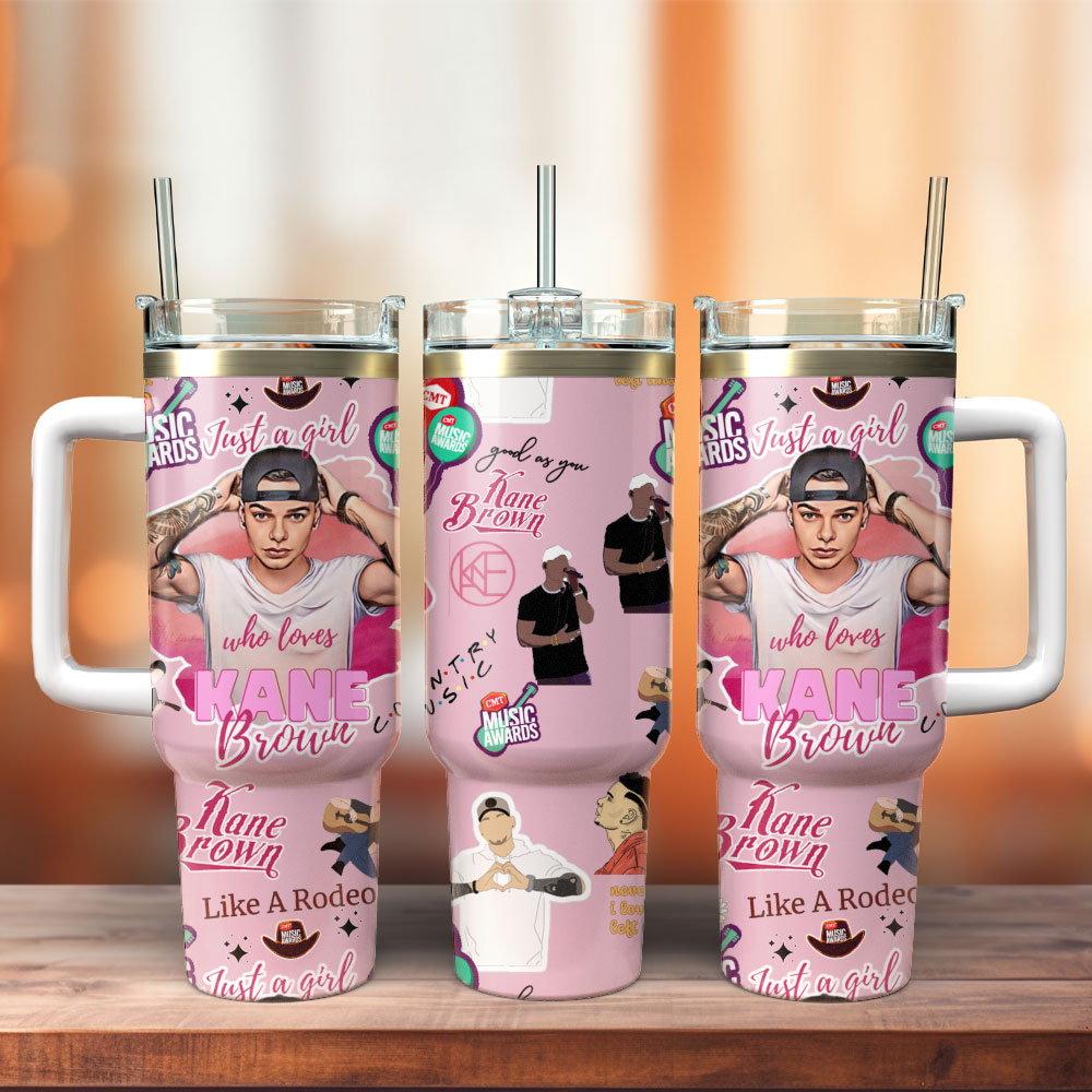 Kane Brown Music Custom Stanley Cup 40 oz 30 oz Tumbler With HandleTVC2301337
