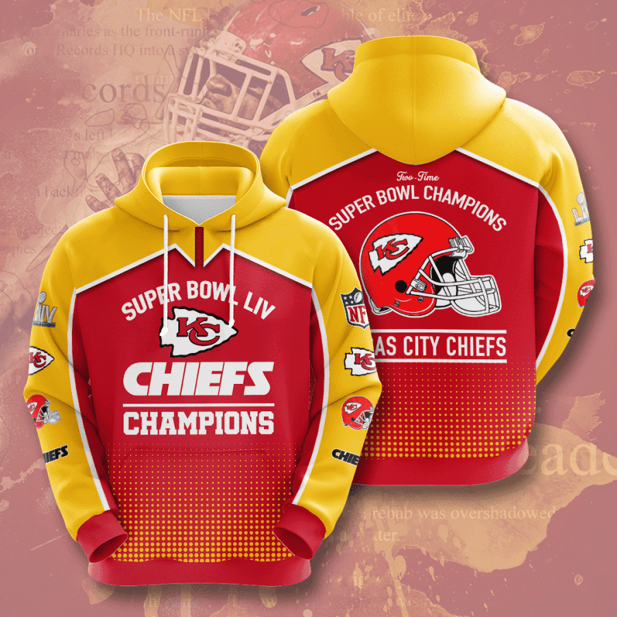 Kansas City Chiefs 3D All Over Print Hoodie, Zip Hoodie