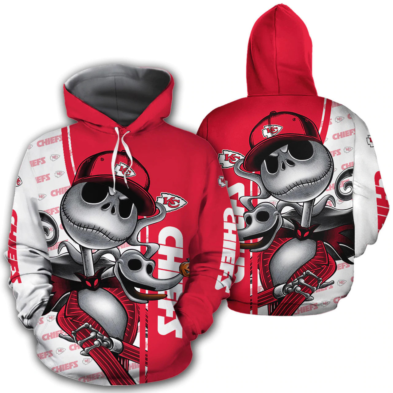 Kansas City Chiefs 3D All Over Print Hoodie, Zip Hoodie