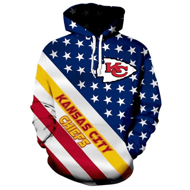 Kansas City Chiefs 3D All Over Print Hoodie, Zip Hoodie