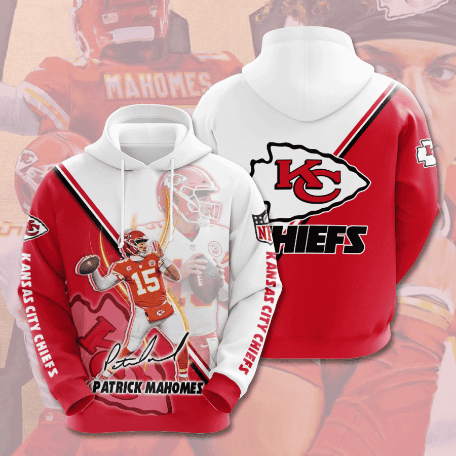 Kansas City Chiefs 3D All Over Print Hoodie, Zip Hoodie