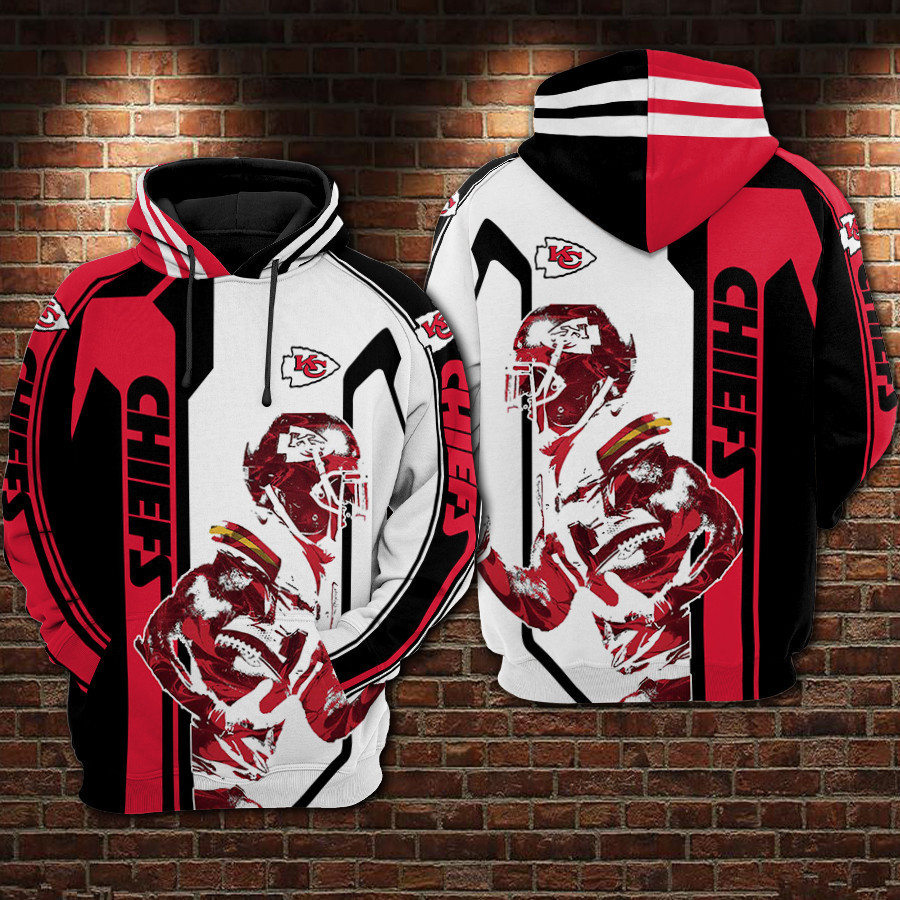 Kansas City Chiefs 3D All Over Print Hoodie, Zip Hoodie