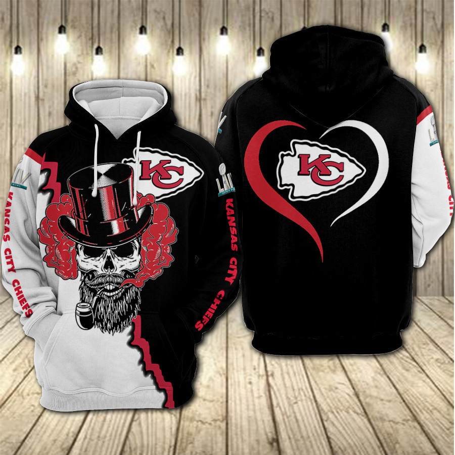Kansas City Chiefs 3D All Over Print Hoodie, Zip Hoodie