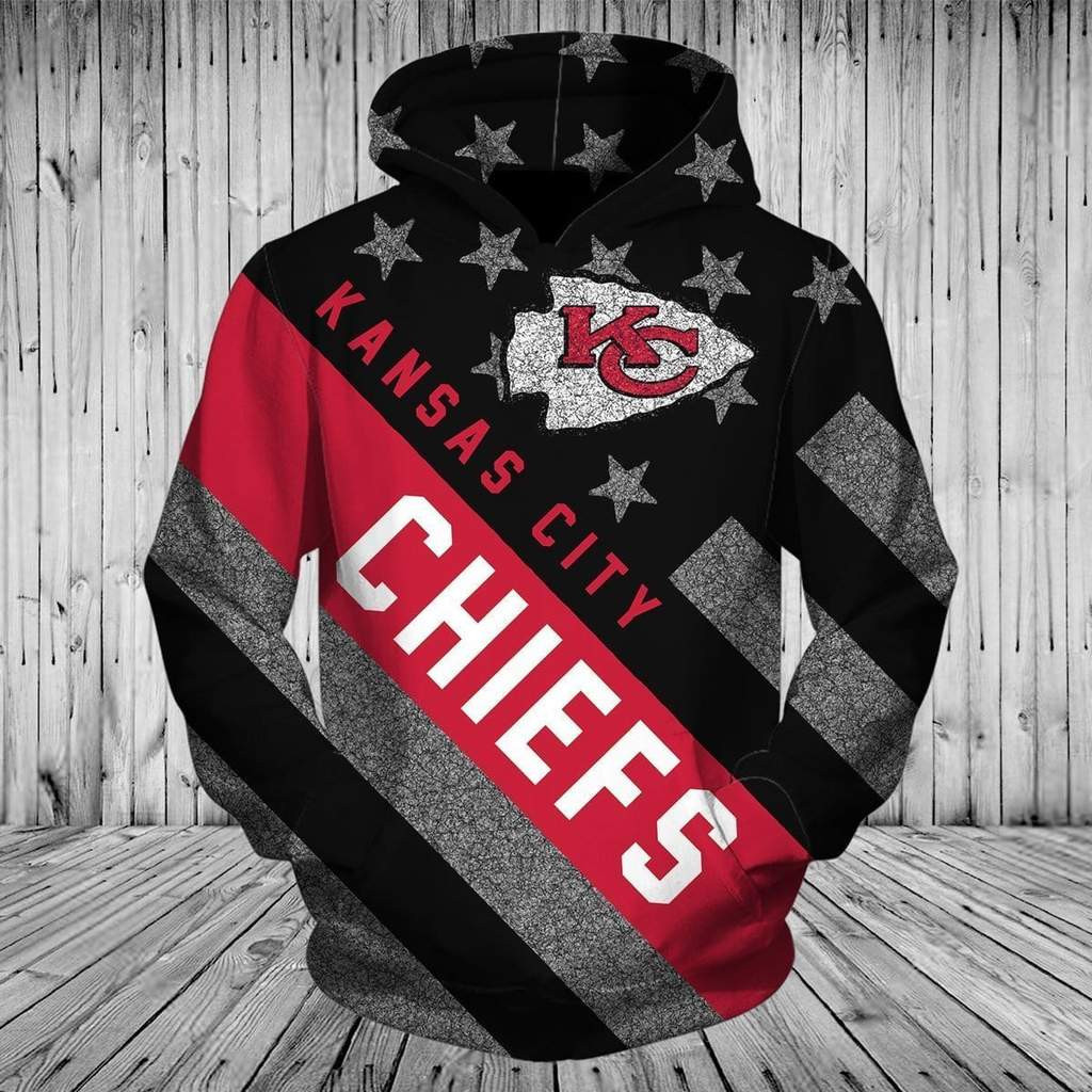 Kansas City Chiefs 3D All Over Print Hoodie, Zip Hoodie