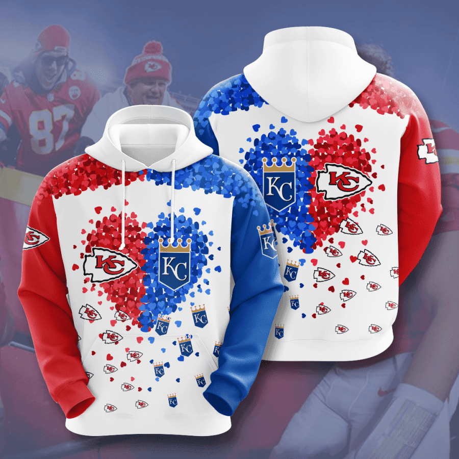 Kansas City Chiefs 3D All Over Print Hoodie, Zip Hoodie