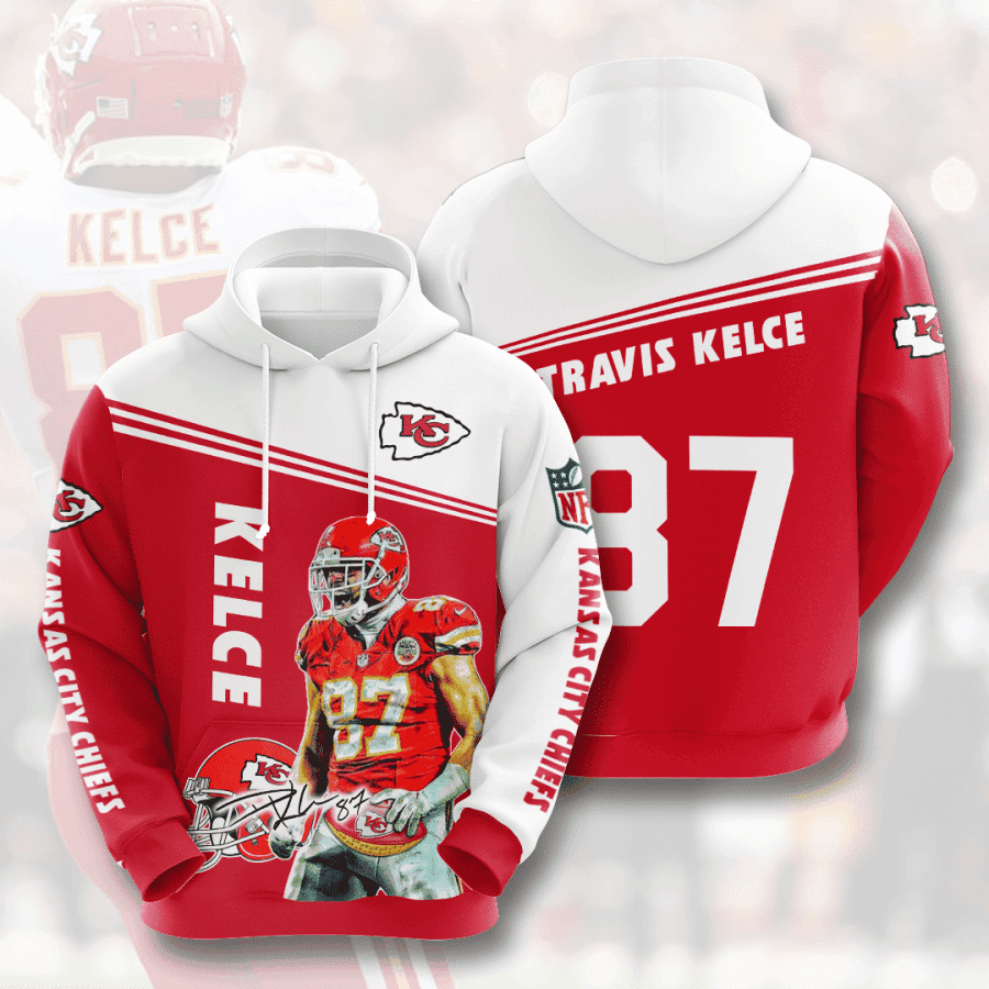 Kansas City Chiefs 3D All Over Print Hoodie, Zip Hoodie