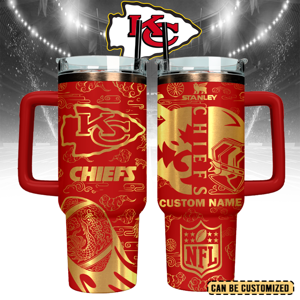 Kansas City Chiefs Custom Stanley Cup 40 oz 30 oz Tumbler With HandleTVC2301107