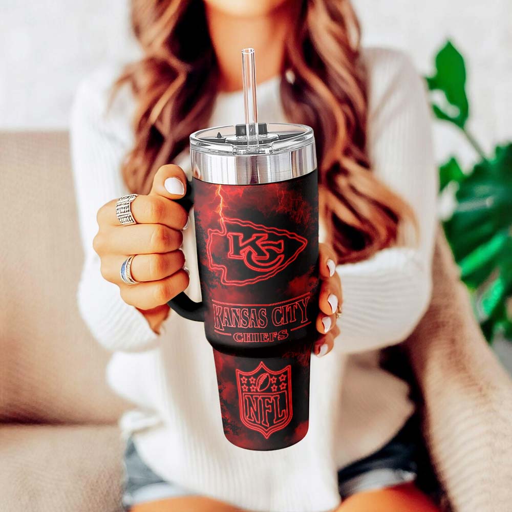 Kansas City Chiefs Custom Stanley Cup 40 oz 30 oz Tumbler With HandleTVC230187 - Image 2