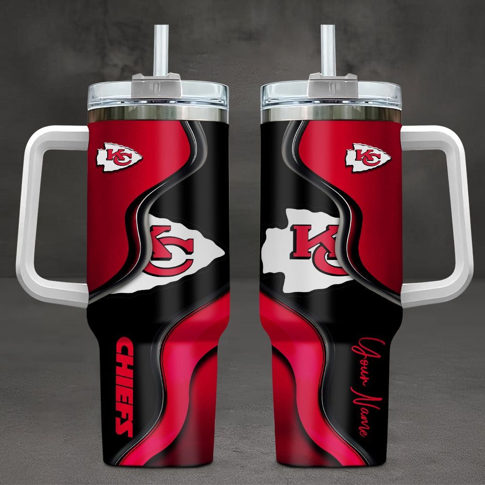 Kansas City Chiefs NFL Custom Stanley Cup 40 oz 30 oz Tumbler With HandleTVC2301100