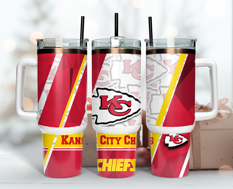 Kansas City Chiefs NFL Custom Stanley Cup 40 oz 30 oz Tumbler With HandleTVC2301139