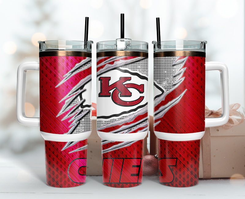 Kansas City Chiefs NFL Custom Stanley Cup 40 oz 30 oz Tumbler With HandleTVC2301141