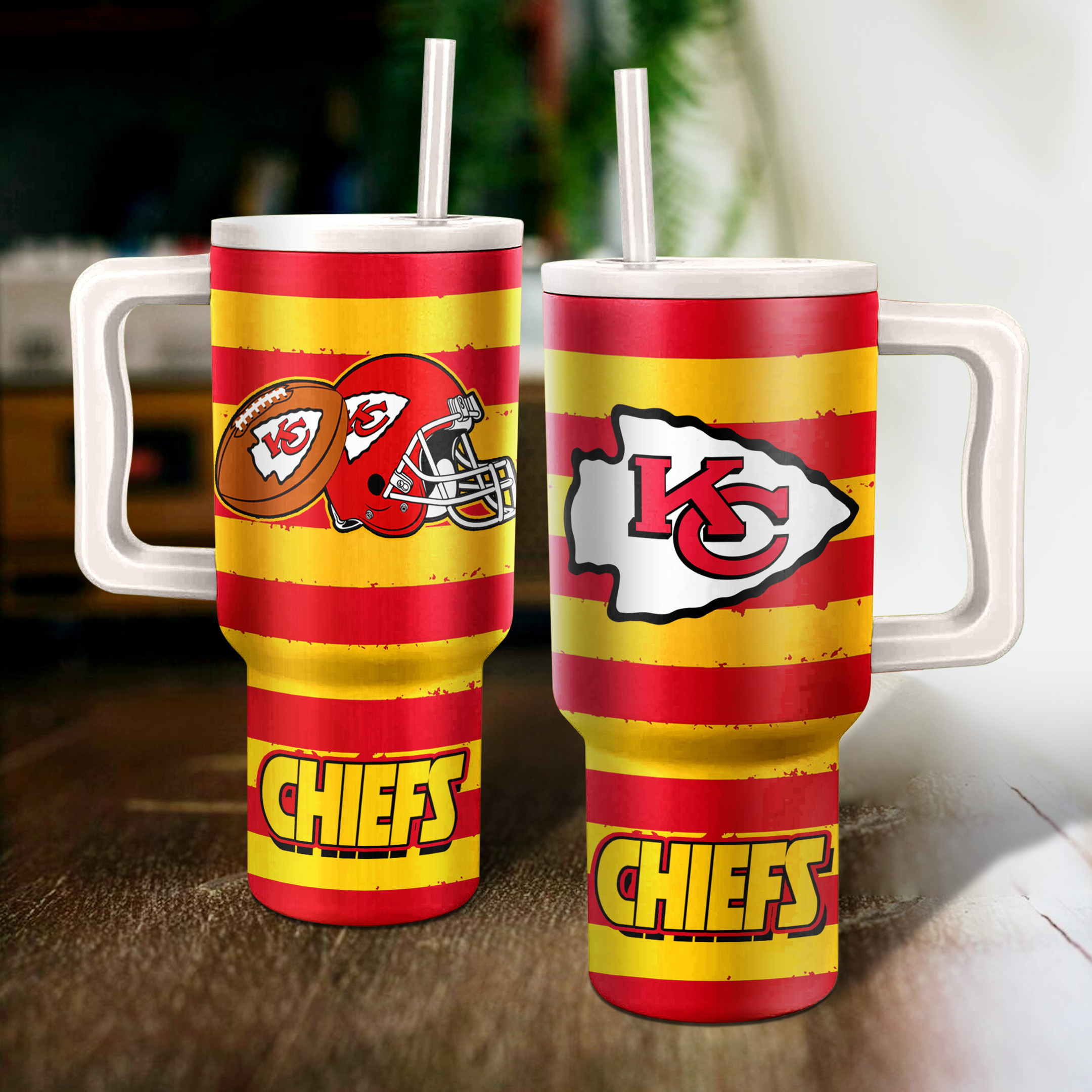 Kansas City Chiefs NFL Custom Stanley Cup 40 oz 30 oz Tumbler With HandleTVC2301153