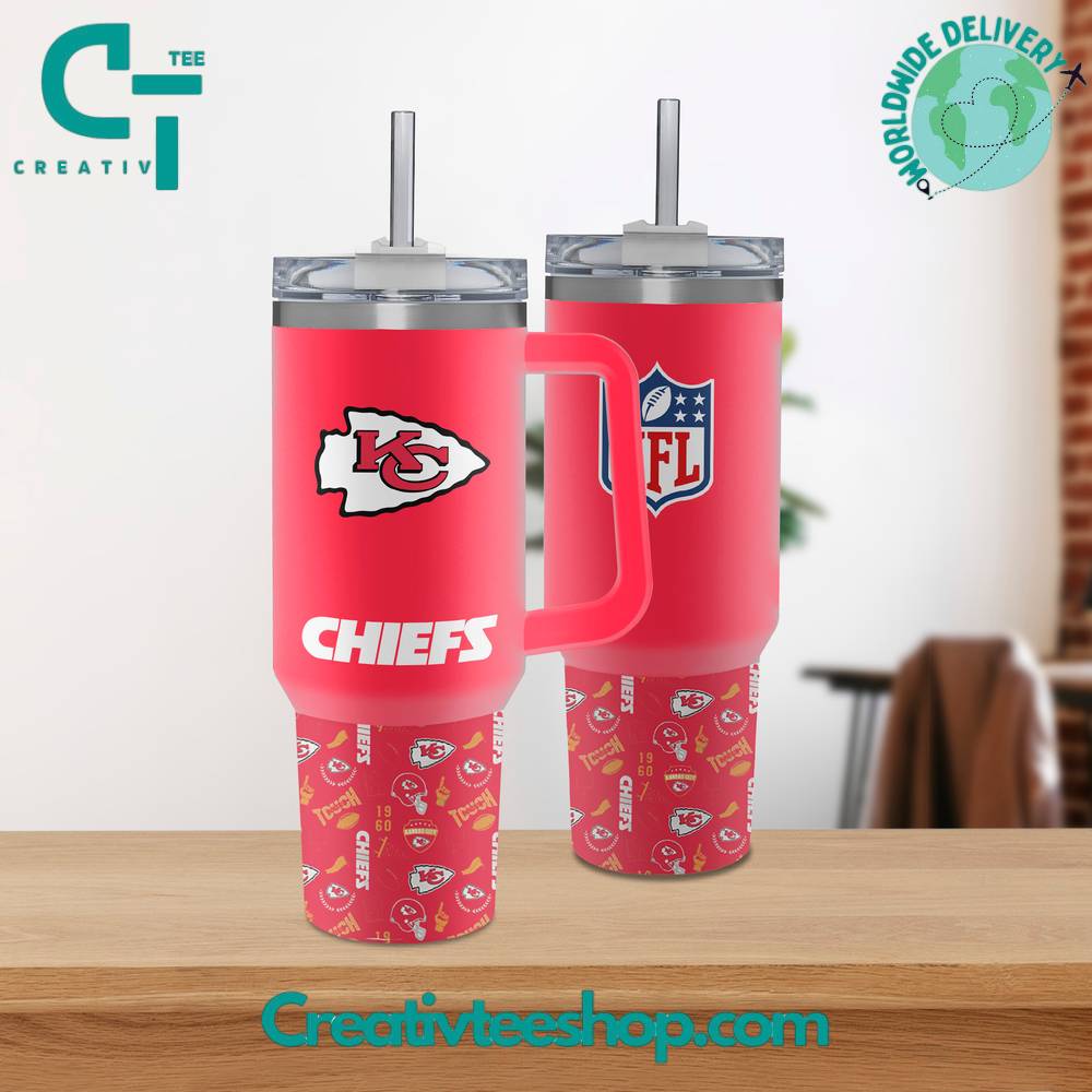 Kansas City Chiefs NFL Custom Stanley Cup 40 oz 30 oz Tumbler With HandleTVC2301189
