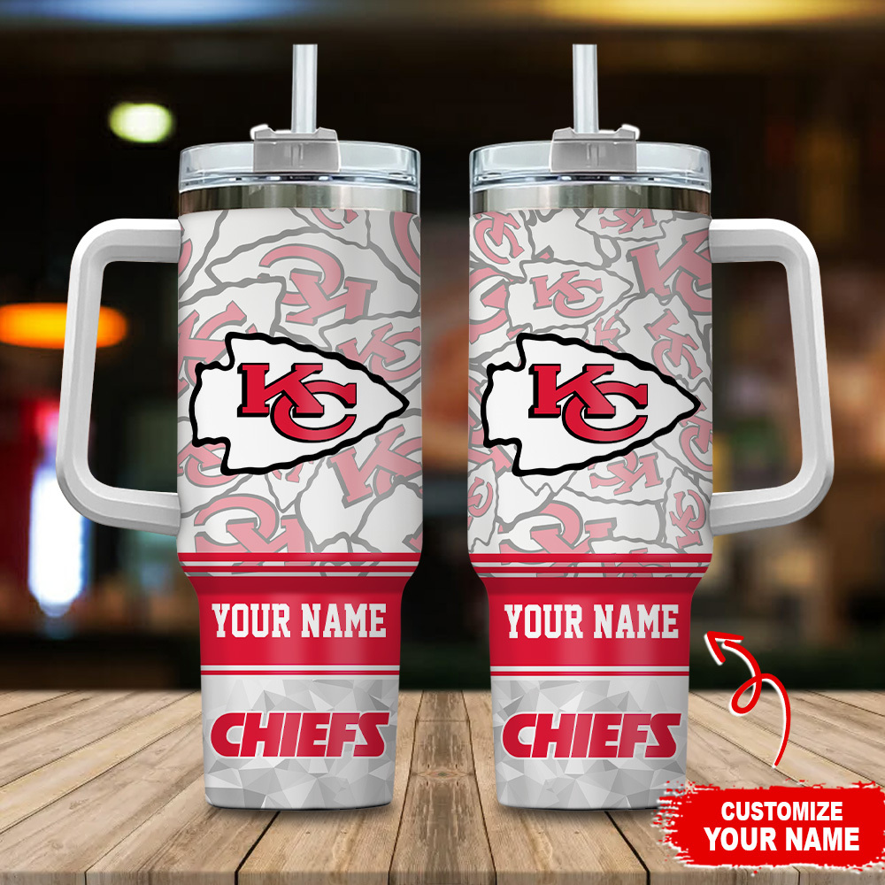 Kansas City Chiefs NFL Custom Stanley Cup 40 oz 30 oz Tumbler With HandleTVC230158