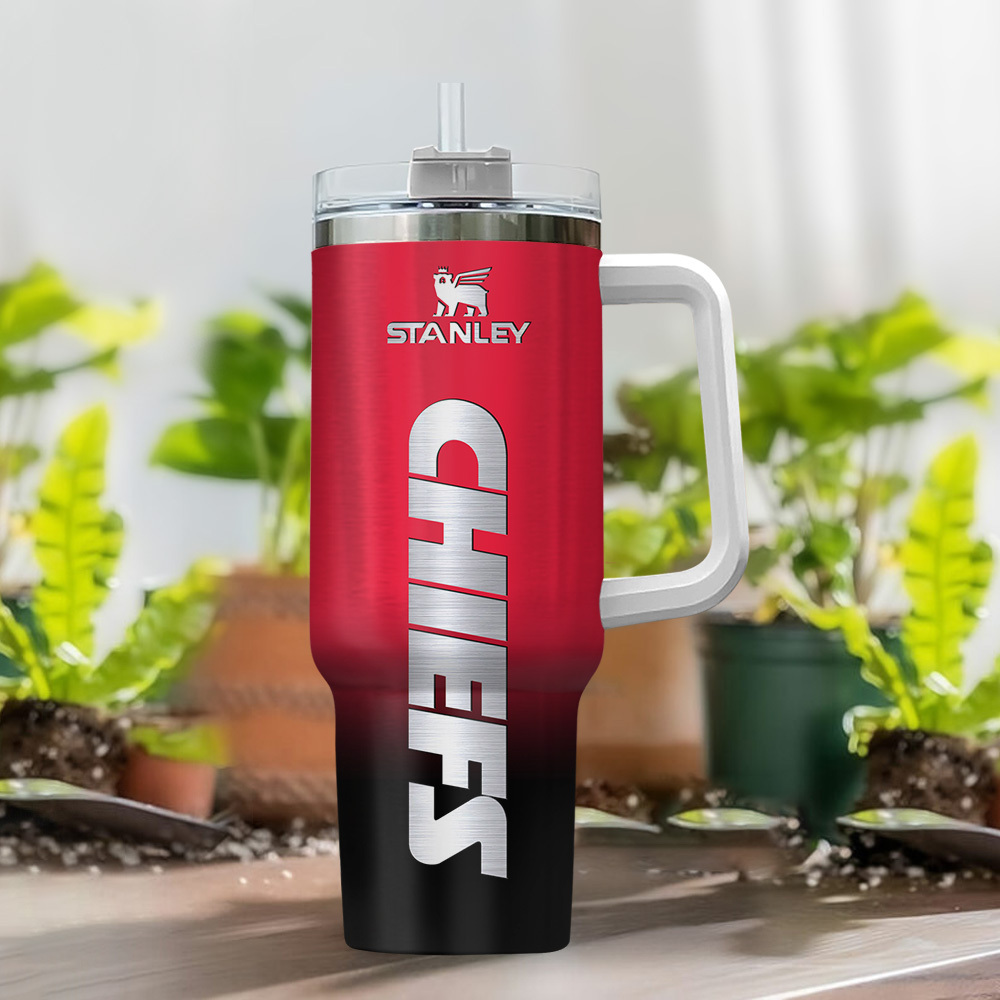 Kansas City Chiefs NFL Custom Stanley Cup 40 oz 30 oz Tumbler With HandleTVC230180 - Image 2