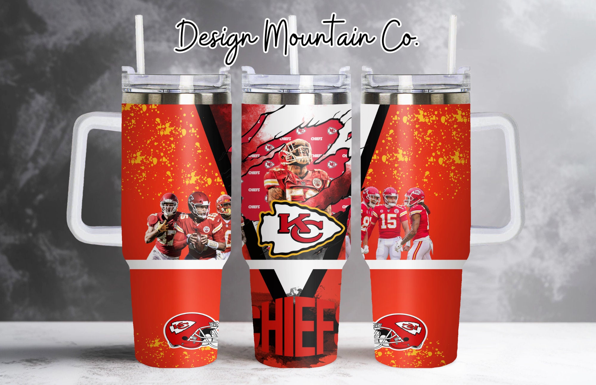 Kansas City Chiefs NFL Custom Stanley Cup 40 oz 30 oz Tumbler With HandleTVC2301913