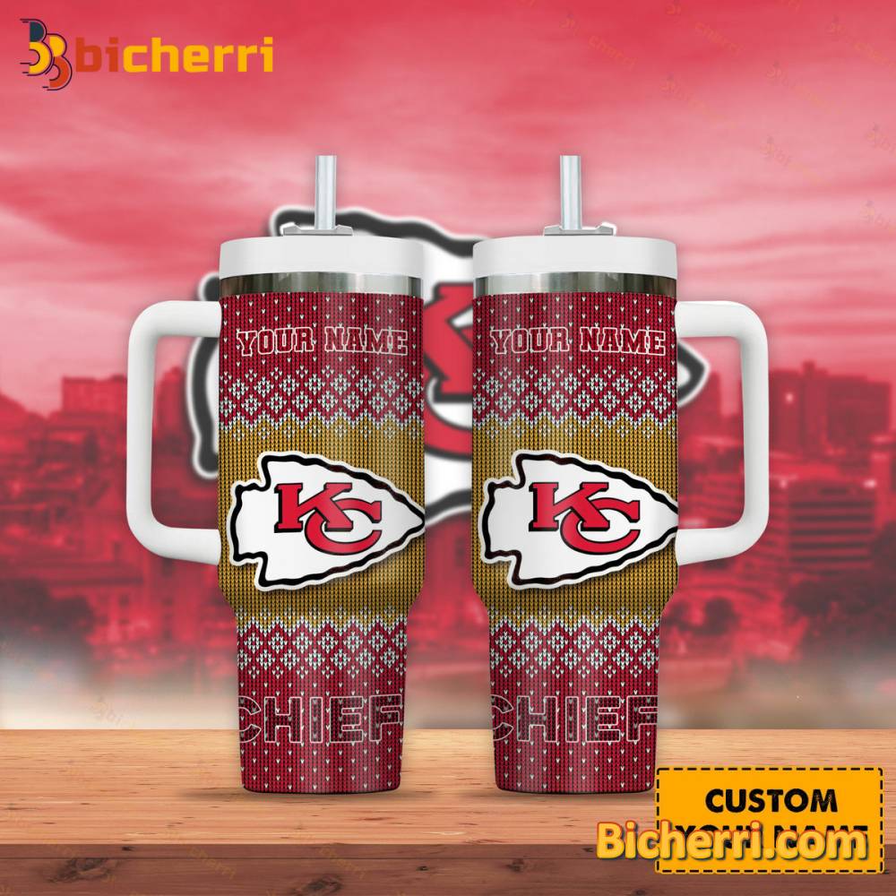 Kansas City Chiefs NFL Custom Stanley Cup 40 oz 30 oz Tumbler With HandleTVC2301984